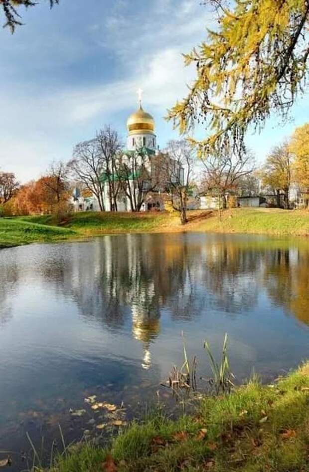 Фото Церкви На Фоне Природы Осенью