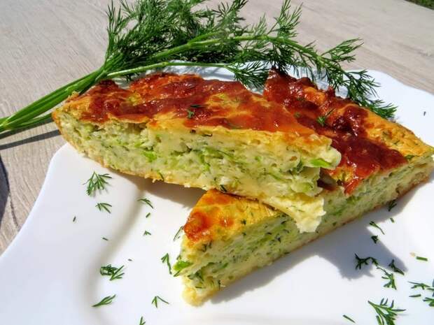 Заливной пирог с кабачком и капустой Пирог, Заливной пирог, Вкусно, Другая кухня, Рецепт, Приготовление, Тесто без дрожжей, Видео, Длиннопост, Кулинария