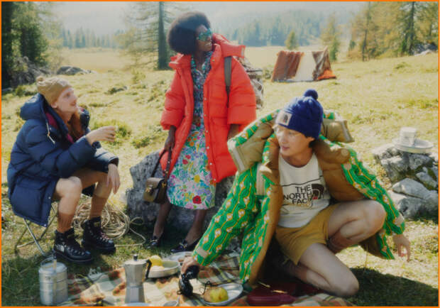 Коллаборация Gucci X The North Face