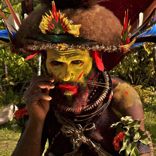 6120 Папуасы из Новой Гвинеи