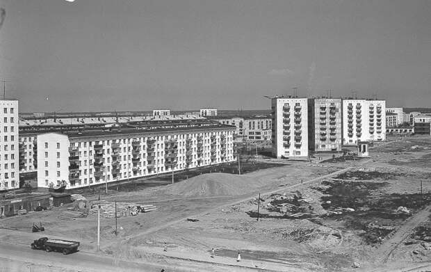 Будущая 9-я Парковая ул. 1964 год СССР, ностальгия, улицы Москвы