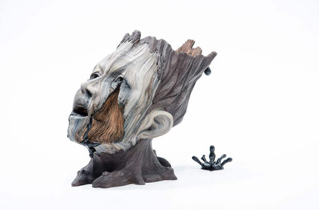 ceramic sculptures that look like wood by christopher david white (1)