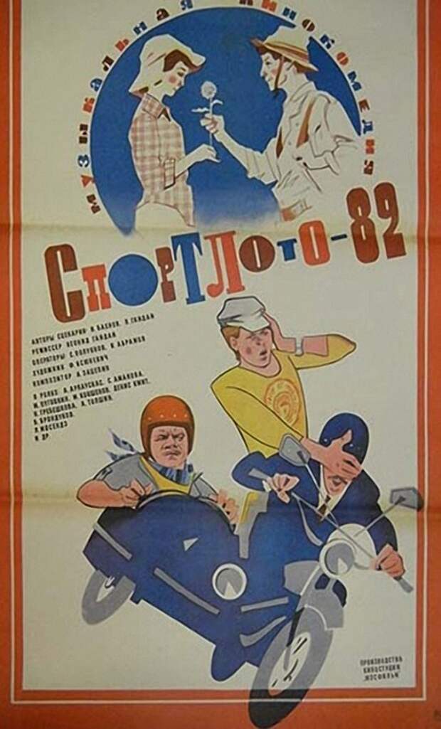 Как Леонид Гайдай снимал "Спортлото-82" СССР, Спортлото-82, кино, ностальгия, фильм