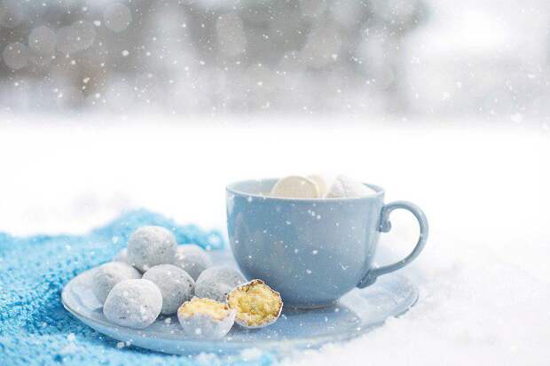 Голубая чашка. Фото: pixabay.com