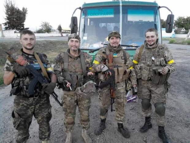 Карательный полк «Днепр» в боях на Донбассе