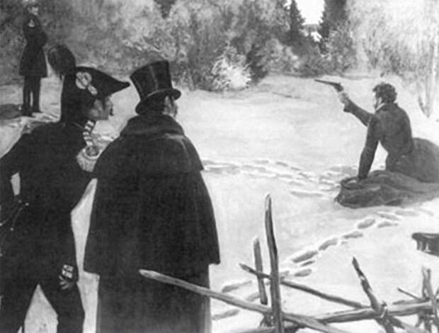 ПУШКИН В ЖИВОПИСИ ( К 180-летию ДУЭЛИ ПУШКИНА И ДАНТЕСА)