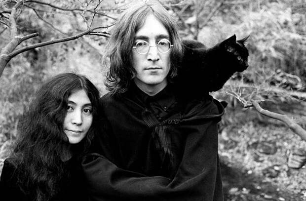 Джон Леннон и Йоко Оно. Фото / John Lennon & Yoko Ono. Photo 