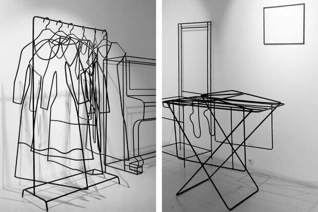 Анна Желудь, экспозиция выставки «Персональное пространство» в PA Gallery, 2021 год