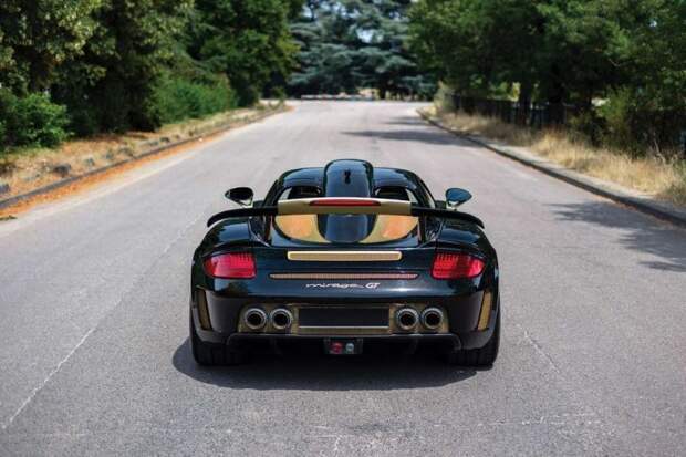 Porsche Gemballa Mirage GT 2005 года "Gold Edition" известного камерунского футболиста