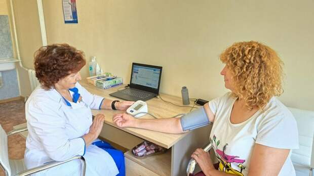 Прием у врача / Источник фото: пресс-служба КЦОЗиМП