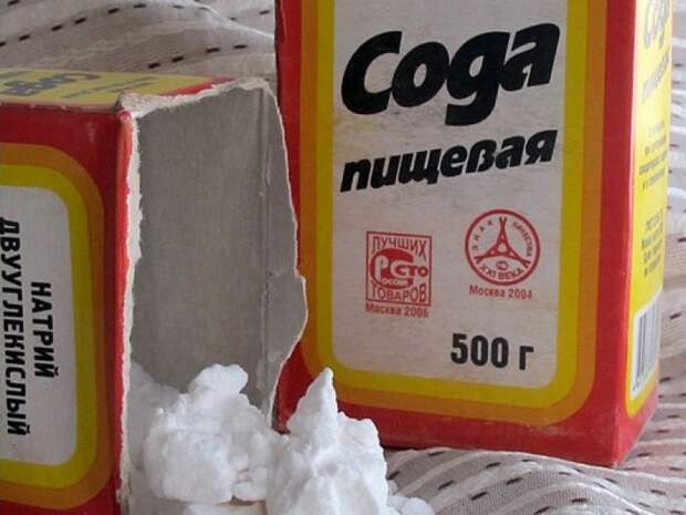 польза соды