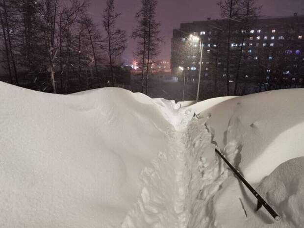 Горшочек, не вари: Норильск в снегу