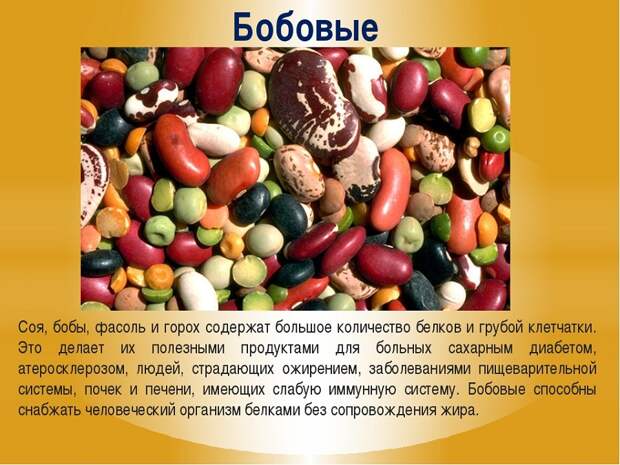 Польза бобовых