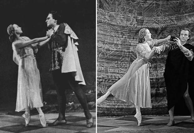 Кадры из фильма *Ромео и Джульетта*, 1954 | Фото: tele.ru, kino-teatr.ru