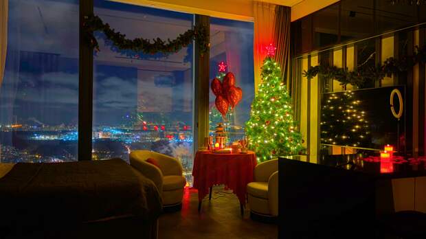 Романтическое свидание в пространстве «Облака» в «Москва-Сити»