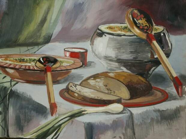 Л. Дюка. «Крестьянский обед». Л. Дюка. «Крестьянский обед».