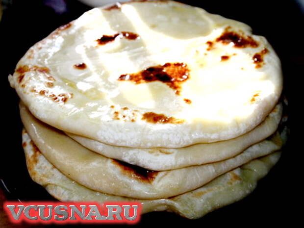 Хычины с картошкой и сыром VCUSNA.RU