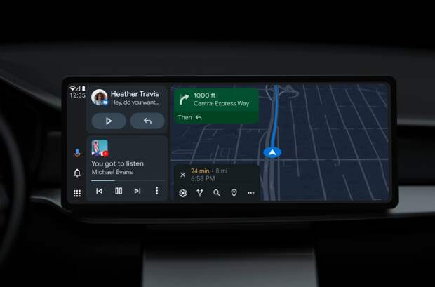 Android Auto научится подстраиваться под размеры дисплея