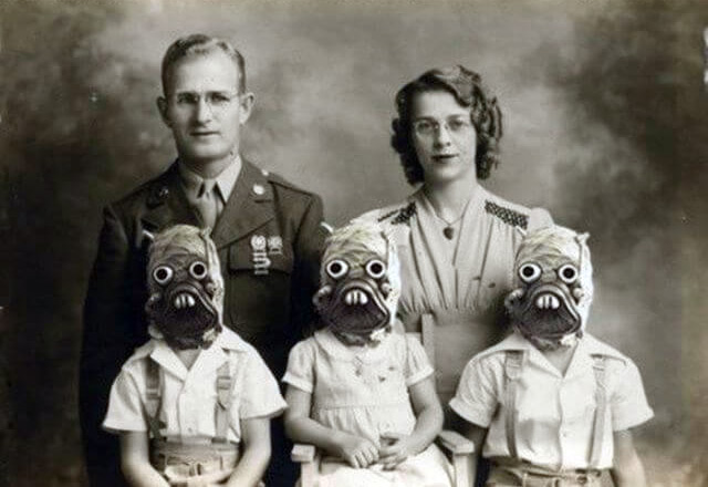 Странная фотография из прошлого