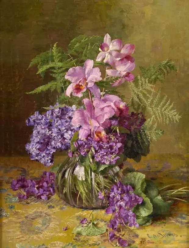   Clara Krger von Sivers (1854 - 1924)