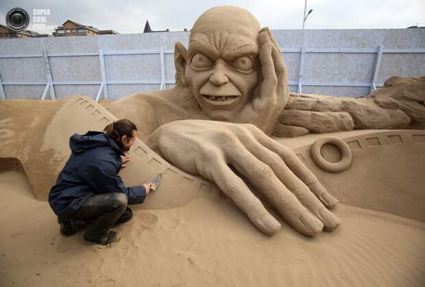 Фестиваль песчаных скульптур (14 фото)