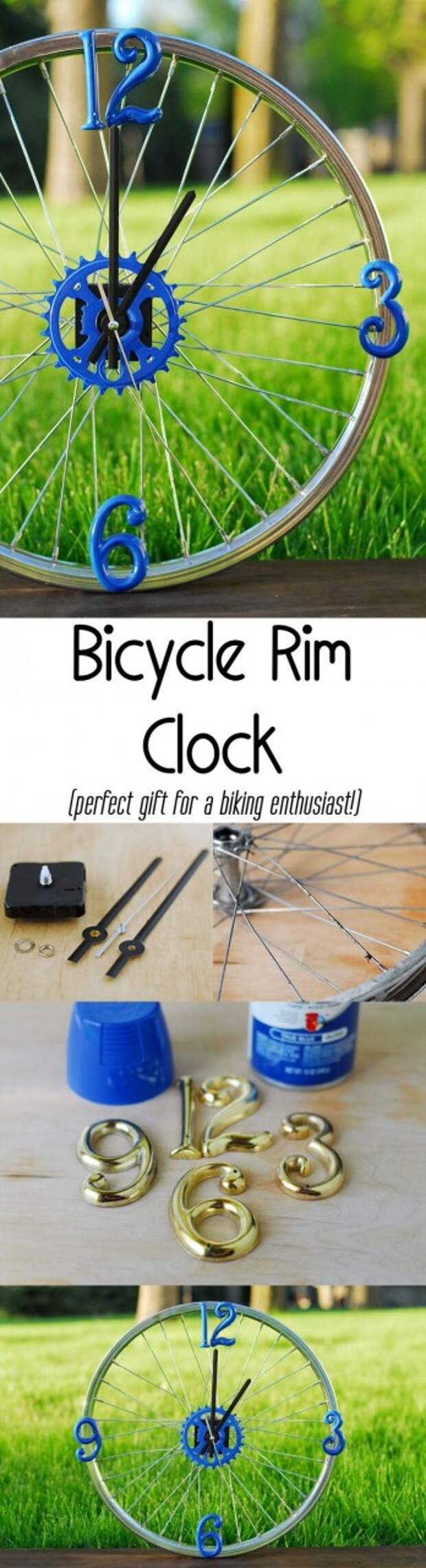 Un reloj muy original para los que gustan del ciclismo: 