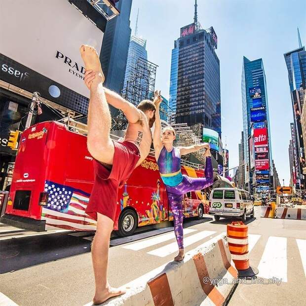 Нью-Йорк в мире, йога, красиво, разные страны, спорт, фото, фотограф, фотография