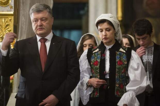 Марина Порошенко с супругом