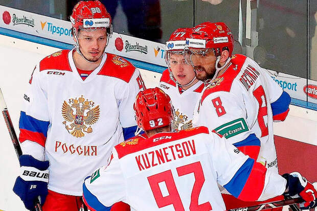 Россия займёт первое место в группе на ЧМ-2019, даже уступив Швеции в две шайбы