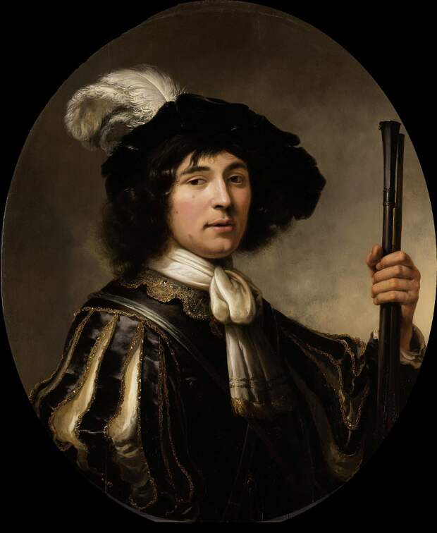 Портрет офицера -- 1640-60, 82х70, Гос музей Амстердам