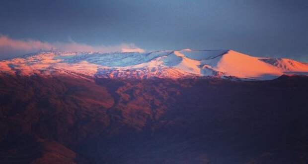 Снегопад на Гавайях (10 фото) Снегопад на Гавайях (10 фото)