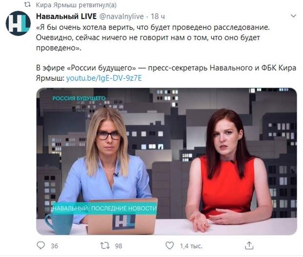 Бред либералов о Навальном в самом разгаре