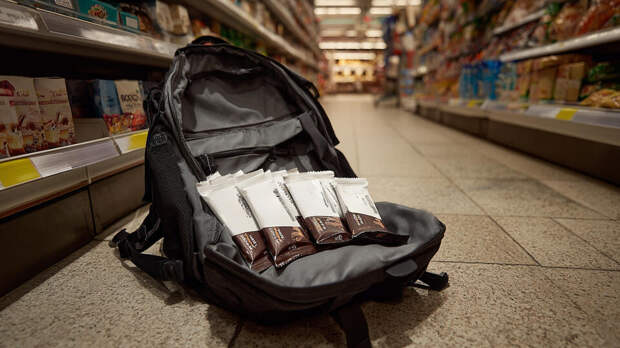 Мужчина украл 98 плиток шоколада из магазина в центре Москвы