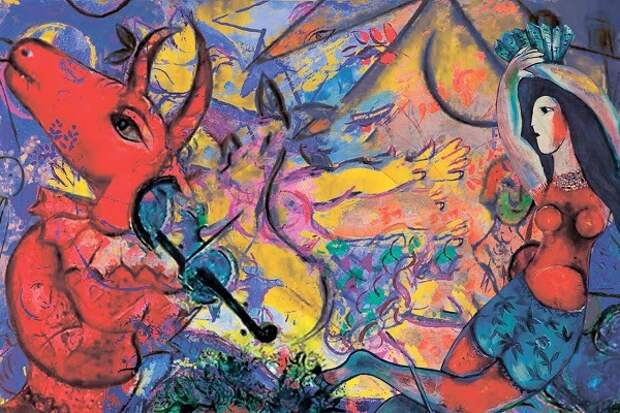 Выставка-путешествие «В ожидании чуда. Посвящение Марку Шагалу» пройдет в Москве