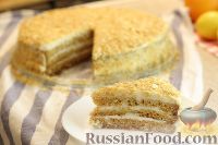 Фото к рецепту: Торт "Медовик" за 15 минут