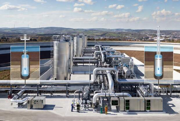 «Газпром» сообщил о падении запасов газа Германии и Франции ниже 50%