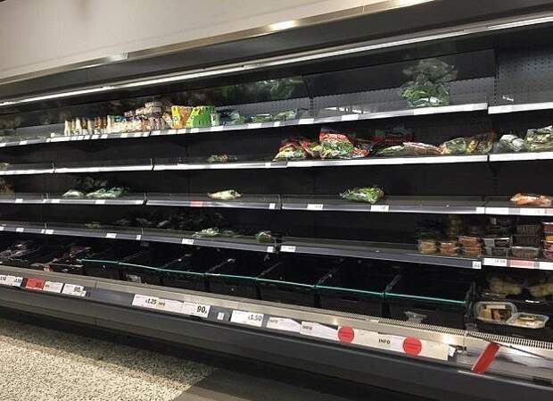 Почти как в СССР: британцы узнали, что такое продуктовый дефицит
