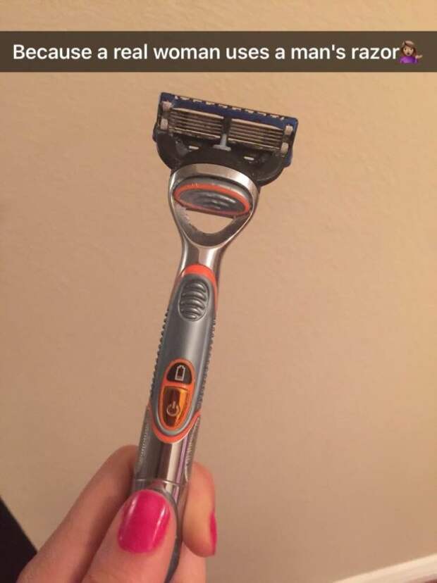 If you're a woman, you know what I'm talking about when I say men's razors are just better than ours. Period.
