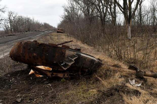 Уничтожение танка Leopard с бронегруппой сняли на видео