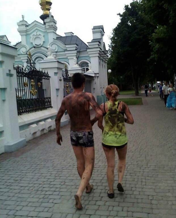 у них чистые