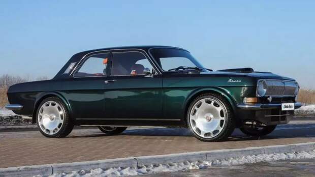 Мercedеs-Веnz W220 S500 стилизовали под ГАЗ-24 «Волга»