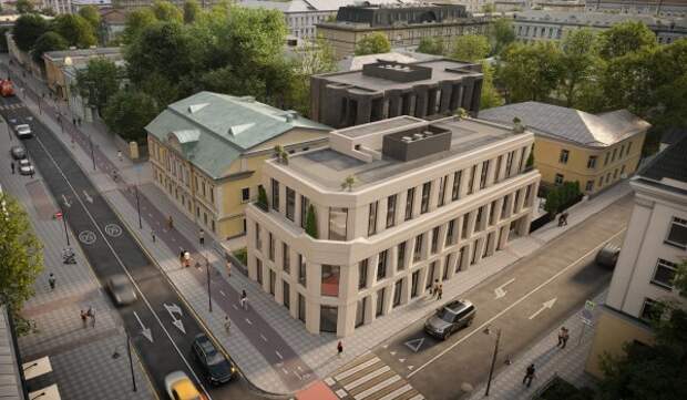 Выдано разрешение на строительство бизнес-центра из двух корпусов в Замоскворечье