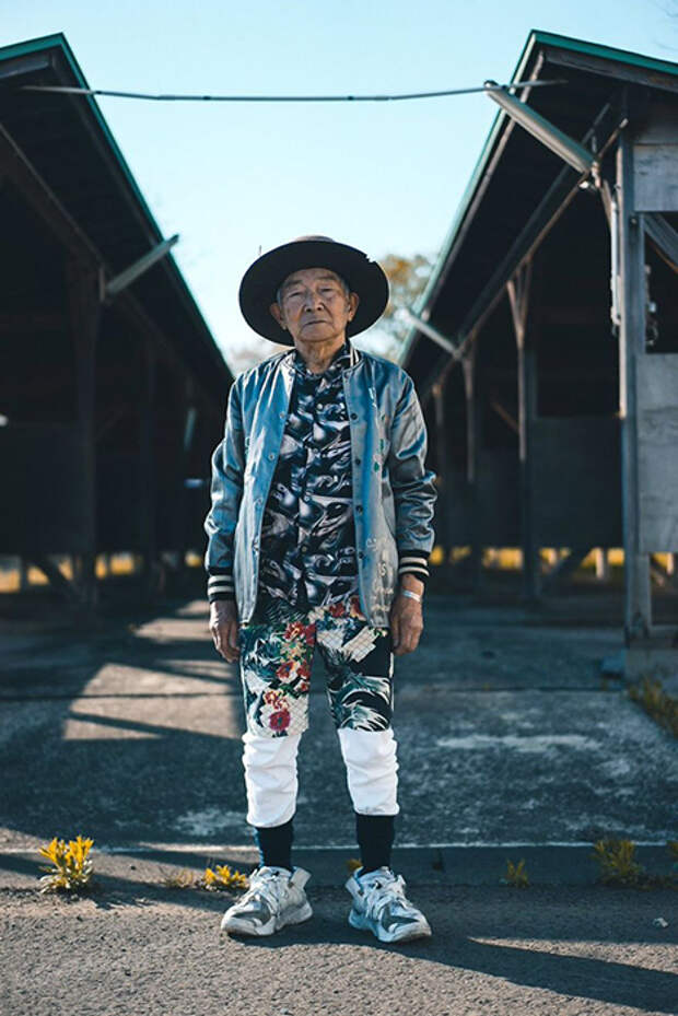 84-летний японский дедушка стал моделью
