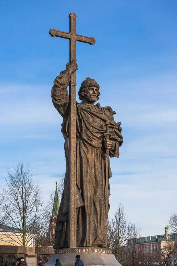 Памятник князю владимиру в лондоне