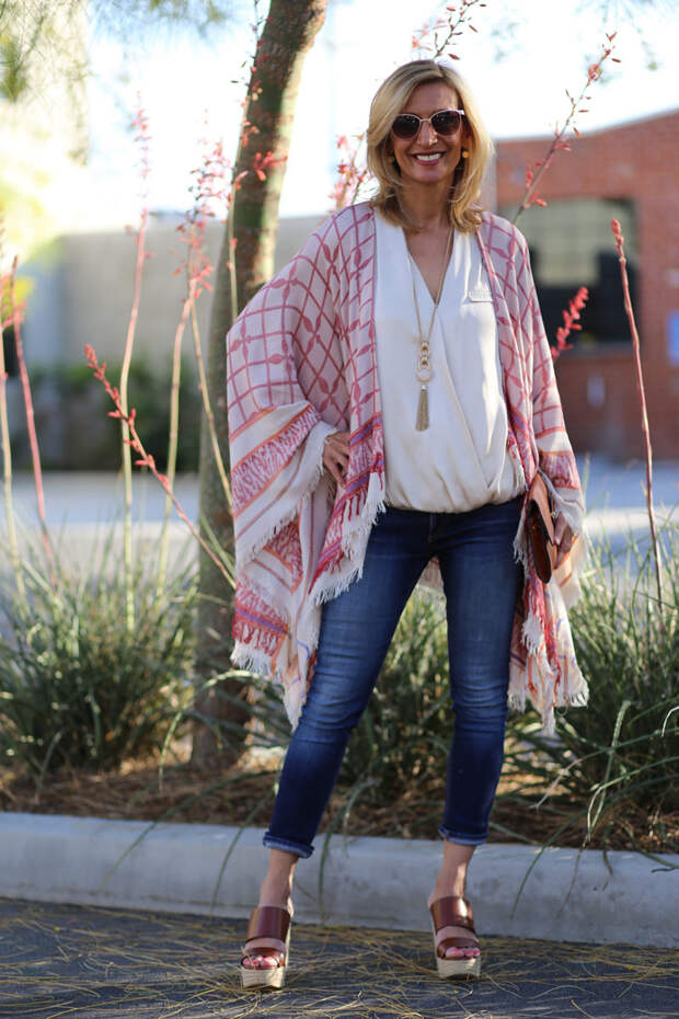 The-Boho-Raspberry-Print-Poncho