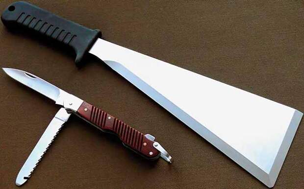 Ножи в составе комплекта для выживания НАЗ-8