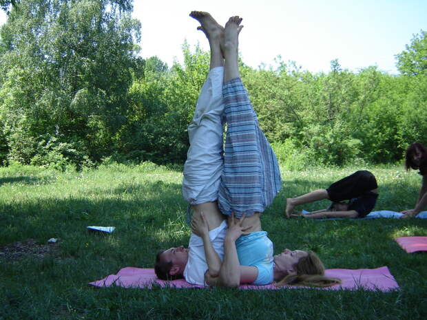 Парная йога - фото отчёт практического семинара в Харькове!