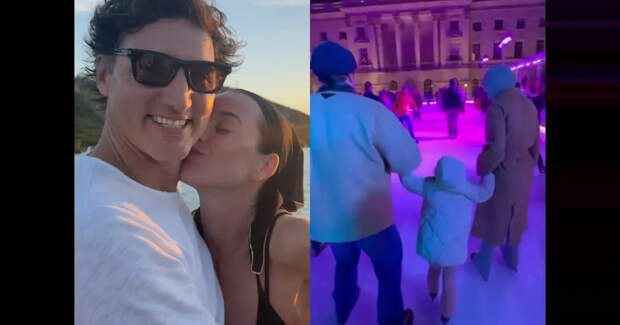 Кэти Перри отметила праздники с возлюбленным Джастином Трюдо, Орландо Блумом и дочерью