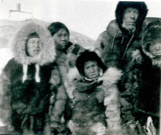 Бент Волл с семьей в 1931 году