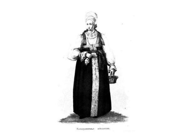 Павел Свиньин, «Мещанка»
